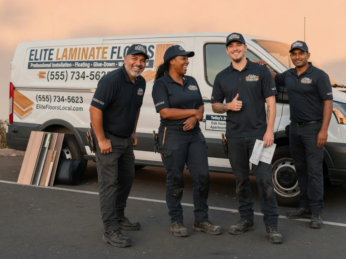 Laminate flooring installation company in Miller City, IL